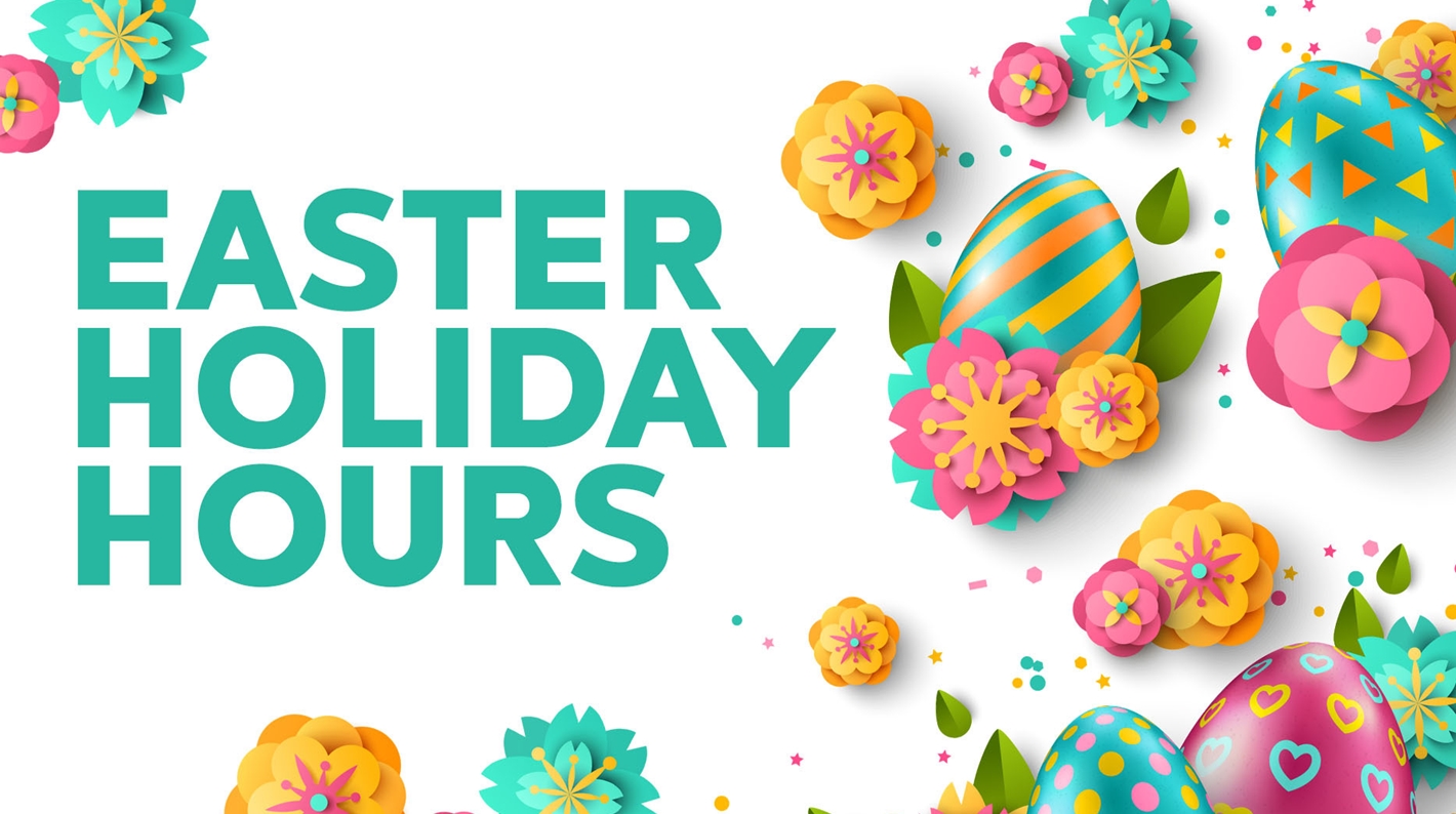 Easter Opening hours CLM The Bays